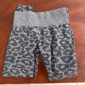 Nvgtn Black Leopard Seamless Leggings